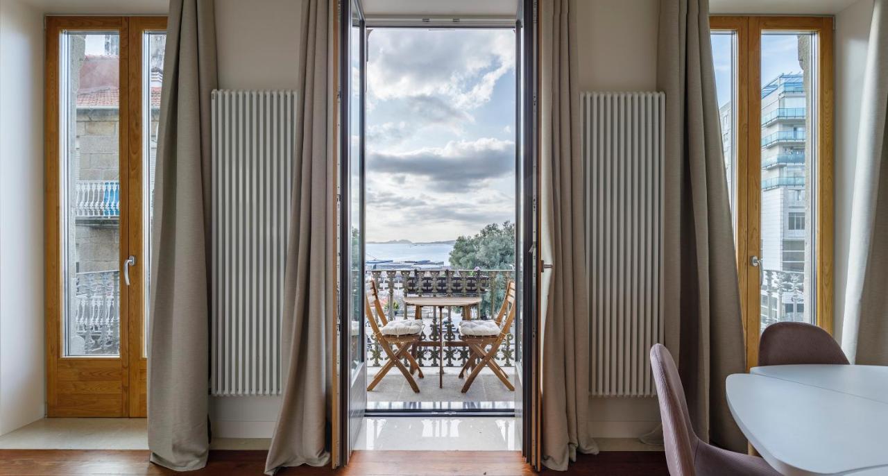 Refugio De Paz Y Encanto En El Corazon De Vigo Con Vistas Al Mar Exteriör bild