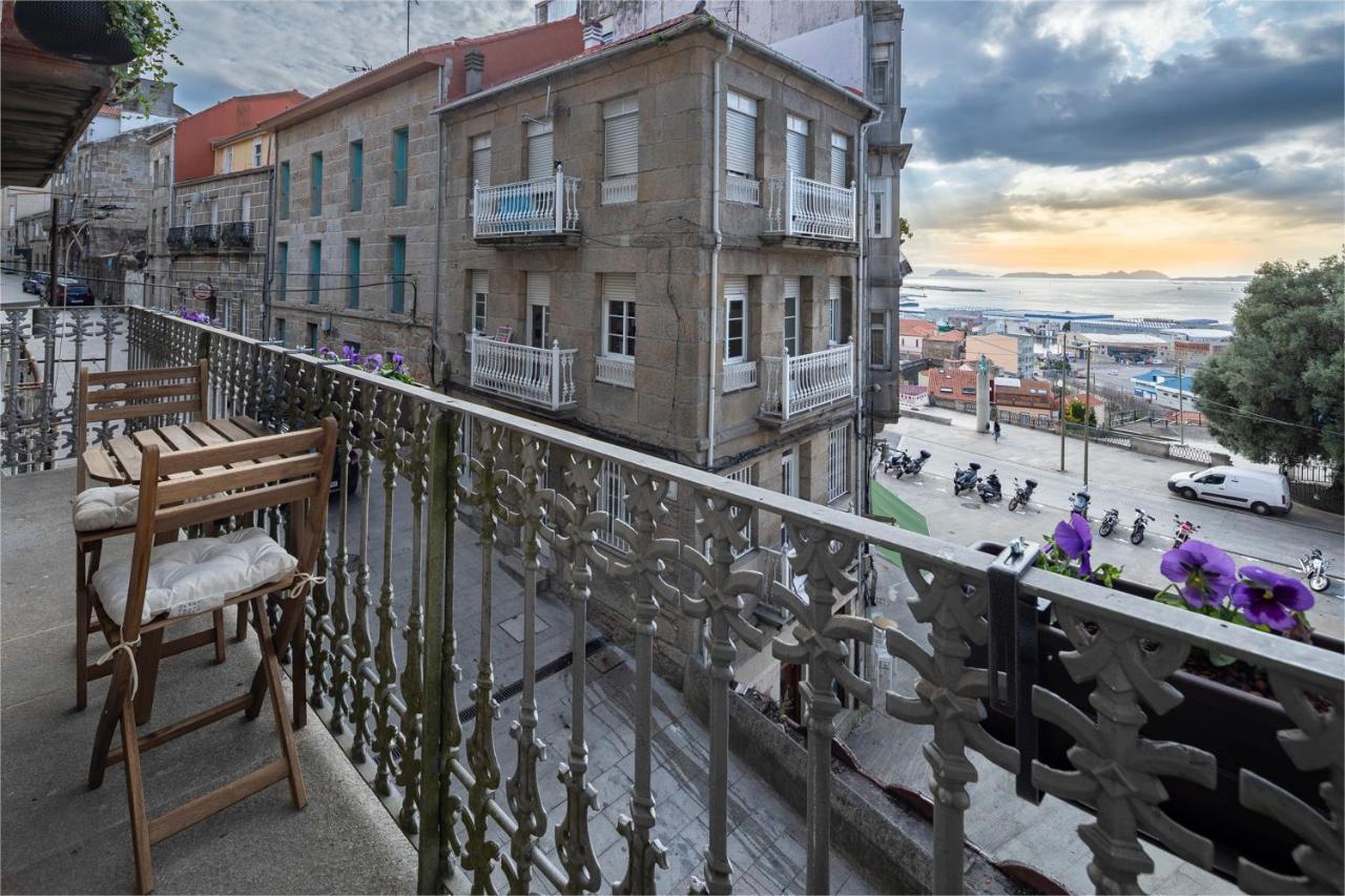 Refugio De Paz Y Encanto En El Corazon De Vigo Con Vistas Al Mar Exteriör bild